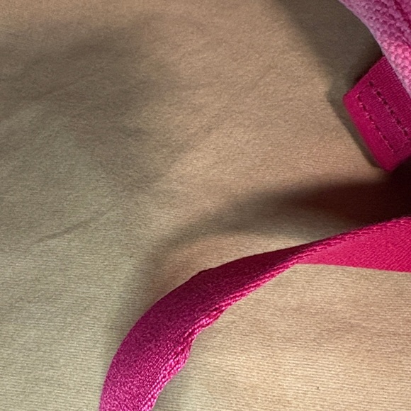 Louis Vuitton Antigua Cabas PM Pink Red Canvas Tote Bag Made in France Rare GUC - Picture 6 of 13